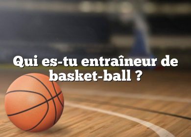 Qui es-tu entraîneur de basket-ball ?